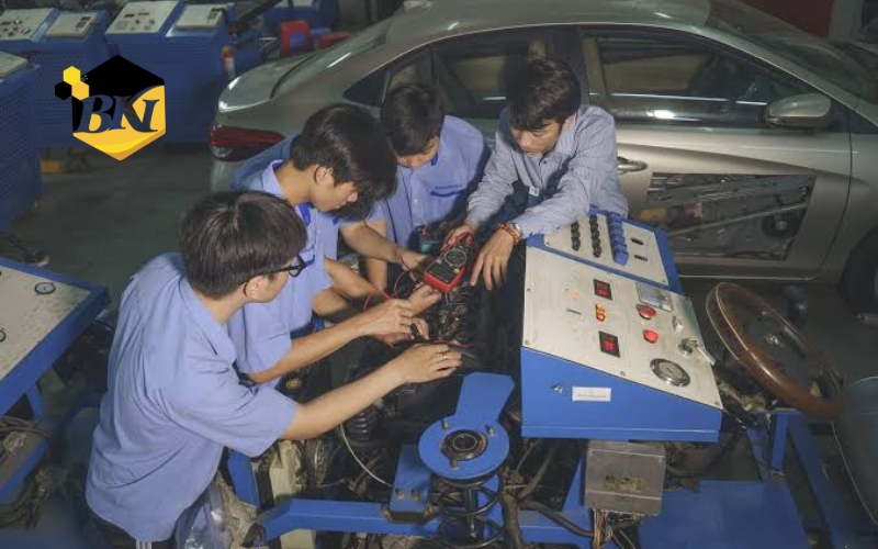Chương trình đào tạo Trung cấp ngành Công nghệ ô tô 9 mục tiêu đào tạo công nghệ ô tô