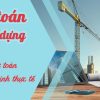 Lập dự toán công trình xây dựng trong thực tế