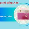 Chứng chỉ CEFR cấp bởi Học Viện An Ninh