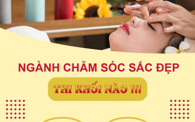 Nganh cham soc sac dep thi khoi nao