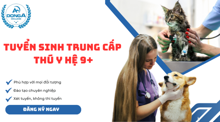 Tuyển sinh Trung Cấp Thú Y hệ 9+