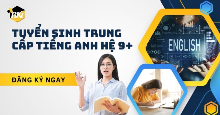 Tuyển sinh Trung Cấp Tiếng Anh