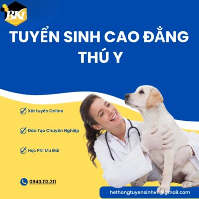 Tuyển Sinh Lớp Học Cao Đẳng Thú Y Mới Nhất - Hệ Chính Quy