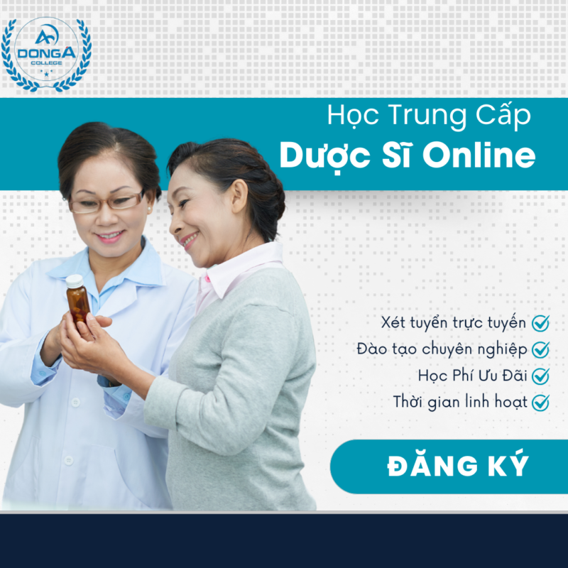 Khóa Học Trung Cấp Dược Sĩ Online