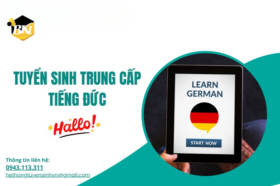 Tuyển Sinh Trung Cấp Tiếng Đức