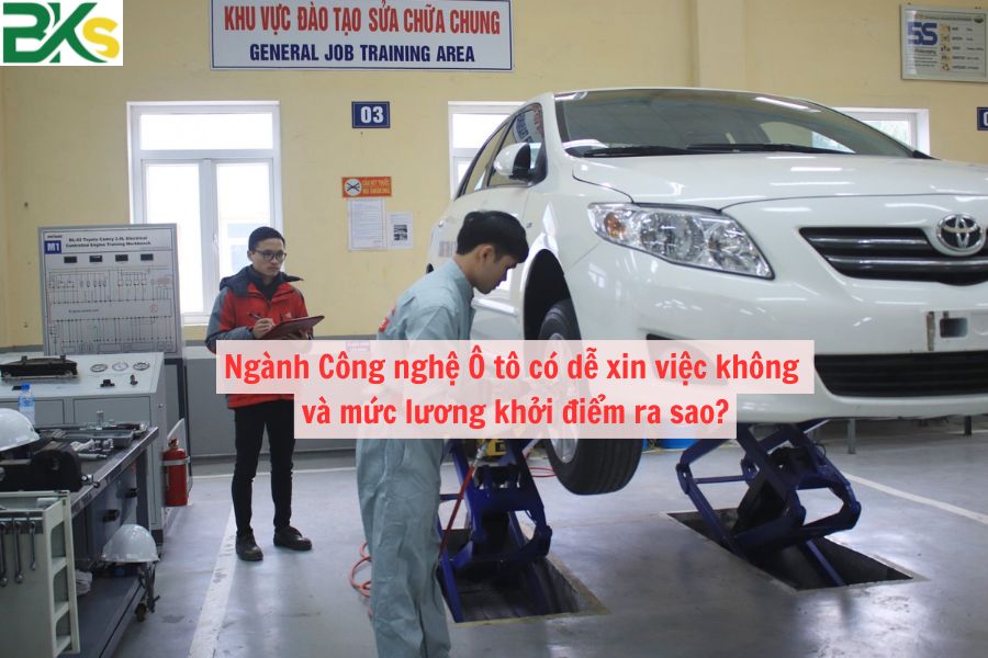 Ngành Công nghệ Ô tô có dễ xin việc không và mức lương khởi điểm ra sao