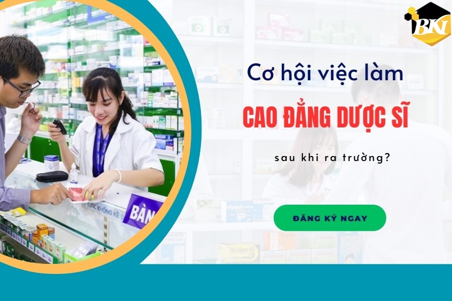 Cơ hội việc làm Cao đẳng Dược sĩ sau khi ra trường