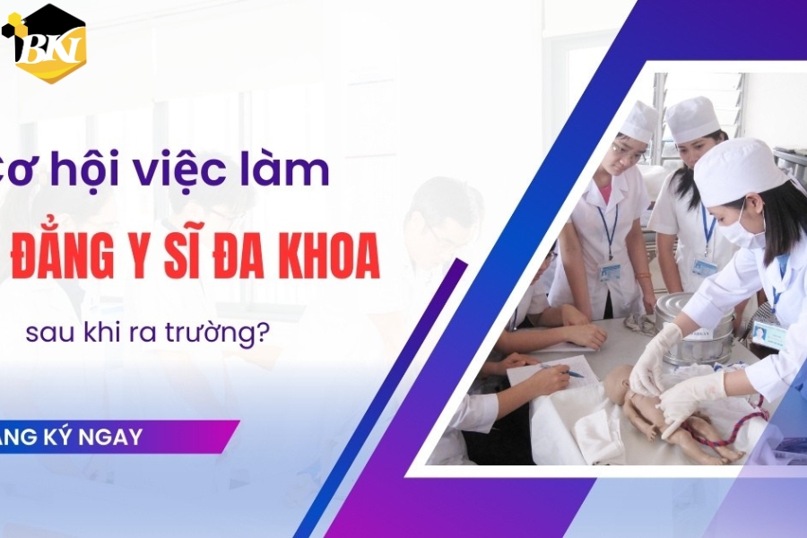 Cơ hội việc làm Cao đẳng Y sĩ đa khoa sau khi ra trường