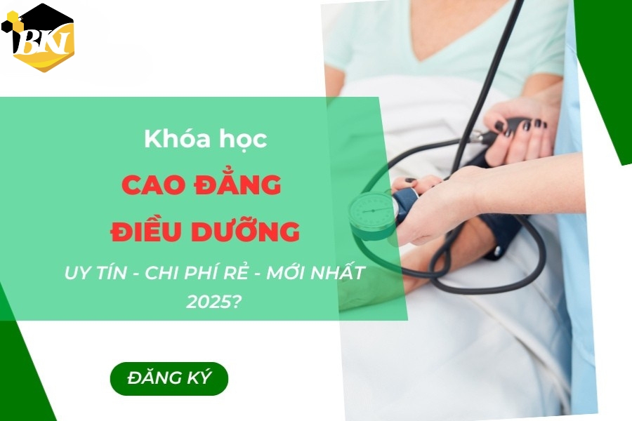 Khóa học Cao đẳng Điều Dưỡng uy tín