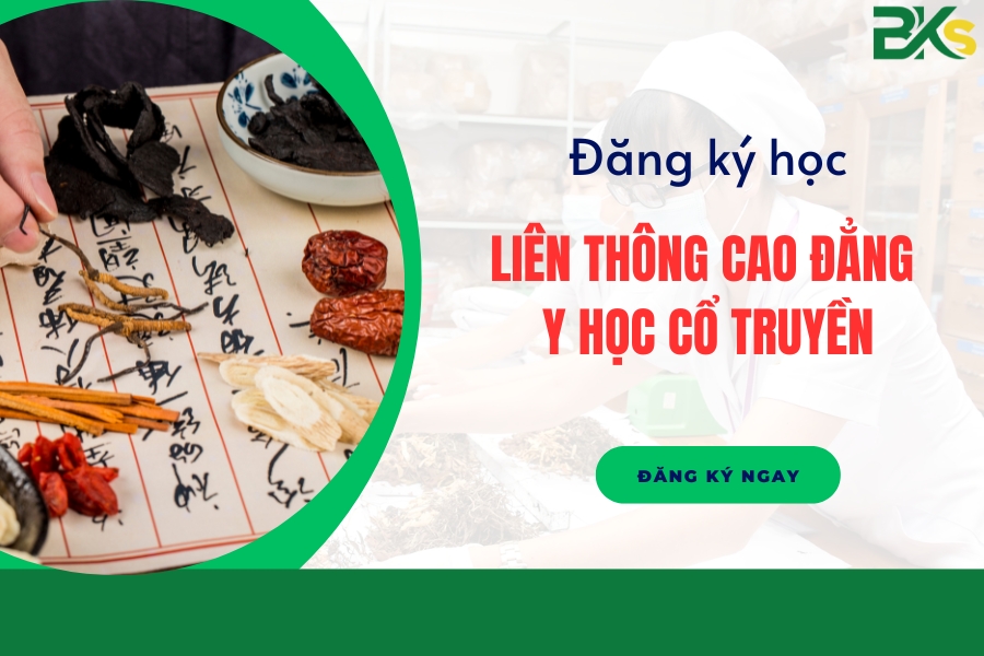 Đăng ký học liên thông cao đẳng Y học Cổ truyền cập nhập mới nhất