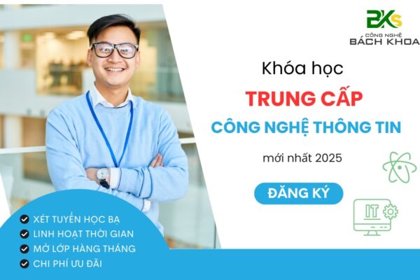 Khóa học Trung cấp Công nghệ thông tin mới nhất 2025