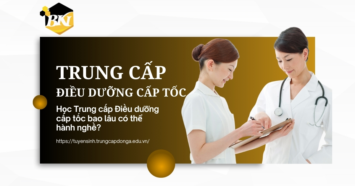 Trung cấp điều dưỡng cấp tốc