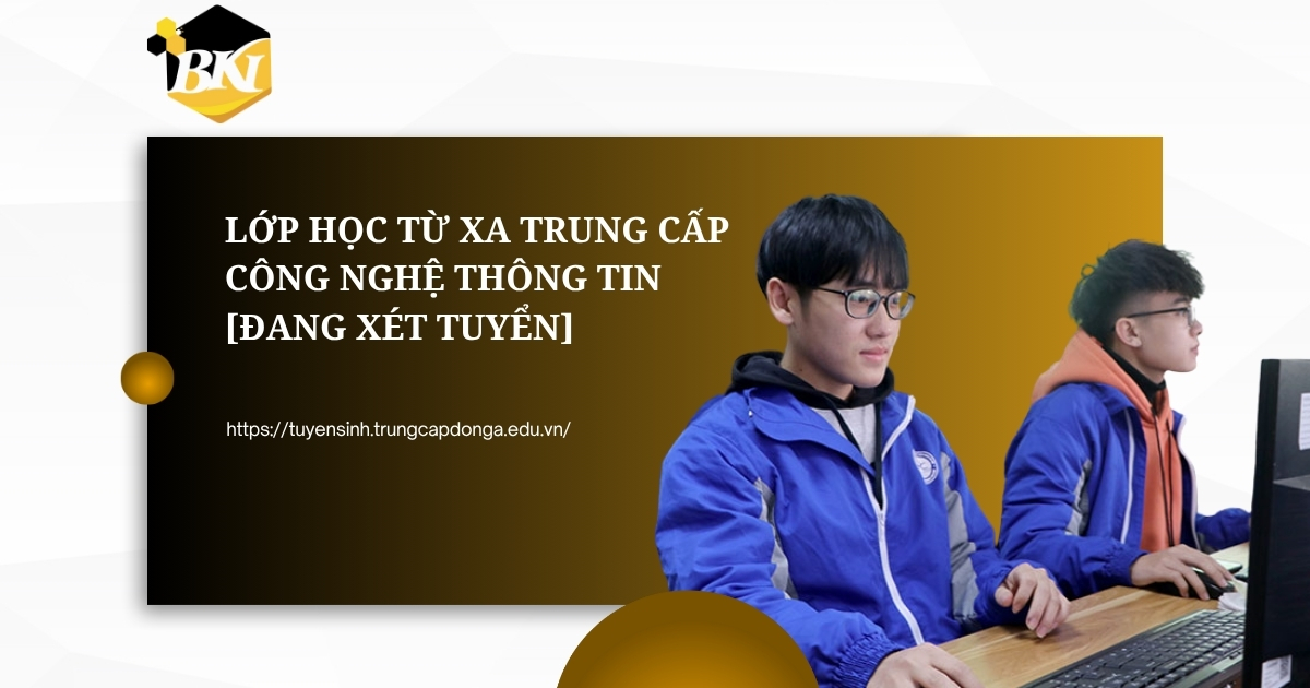 Lớp đào tạo học TRung cấp Công nghệ Thông tin