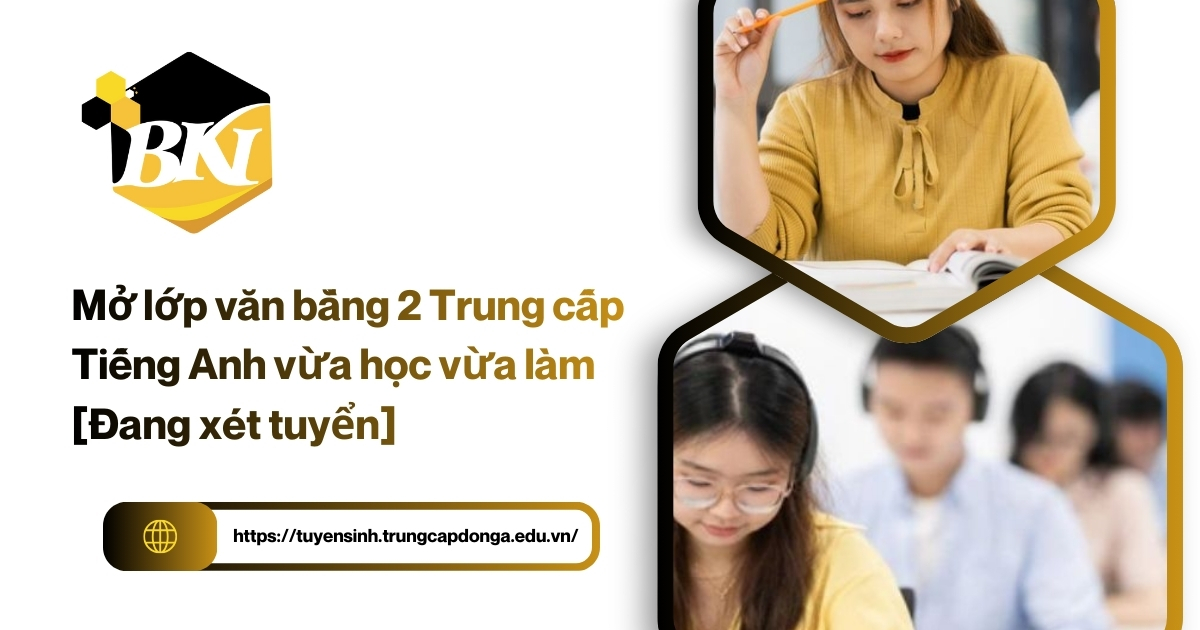 văn bằng 2 Trung cấp Tiếng Anh