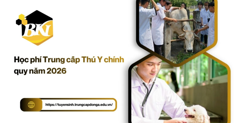 học phí Trung cấp Thú y chính quy