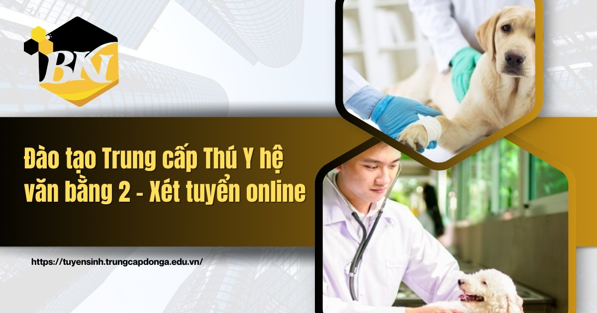Đào tạo Trung cấp Thú Y hệ văn bằng 2 xét tuyển online