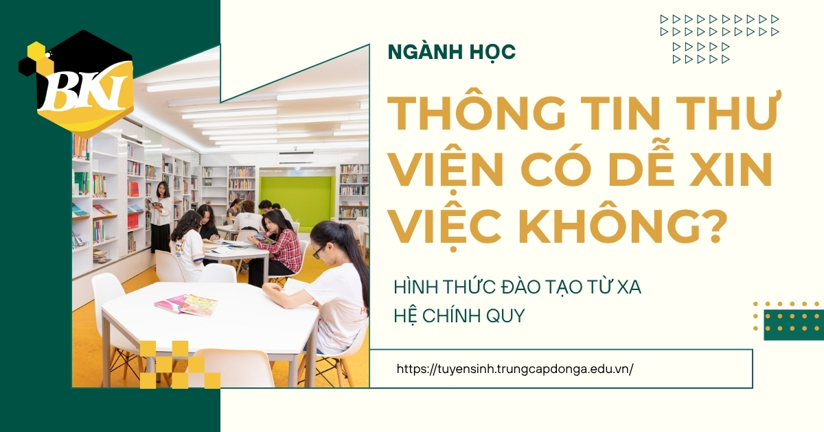 Học ngành Thông tin Thư viện có dễ xin việc không?